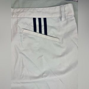 ADIDAS Mens Sz 38 Gray Golf Casual Shorts Flat Front Microfiber 10" Inseam